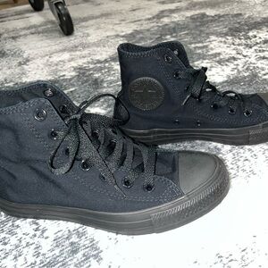Black High-Top Converse